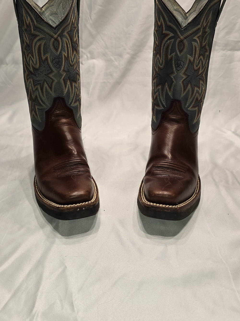 Ariat Delilah Western Leather Square Toe Cowgirl Boot - Picture 3 of 15